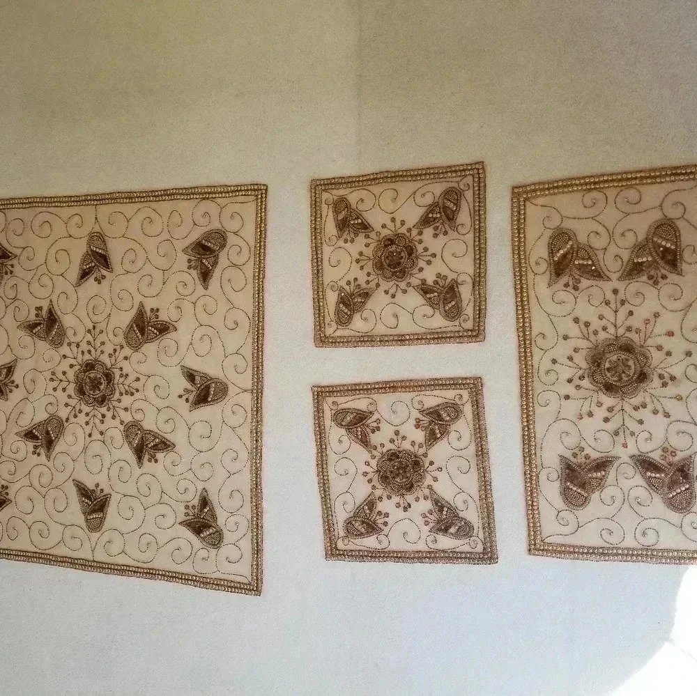 New Embroidered Table Covers